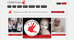 Desktop Screenshot of childsvision.org